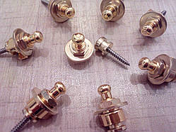 Стреплоки для електрогітари straplocks тримач ременя золотисті