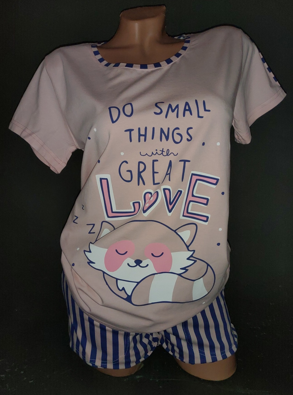 Піжама з шортами PINK 5687, фото 1