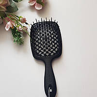 Расческа для волос Janeke Superbrush Carbon Line (черный карбон)