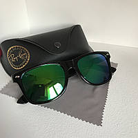Сонцезахисні окуляри Полароїд Ray Ban Wayfarer зелений комплект