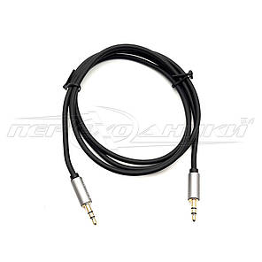 Аудіо кабель AUX 3.5 mm jack (висока якість) 1.8 м, фото 2