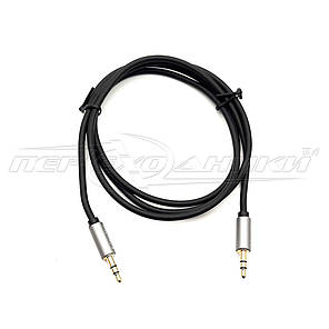 Аудіокабель AUX 3.5 mm jack (висока якість), 1.8 м, фото 3