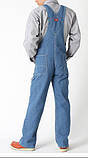 Джинсовий комбінезон Dickies Stonewashed Indigo Bib Overalls США, фото 2