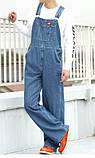 Джинсовий комбінезон Dickies Stonewashed Indigo Bib Overalls США, фото 4