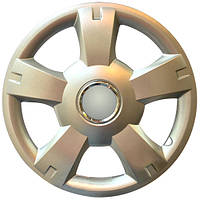 Колпаки на колеса R14 серебро, SJS (201) - комплект (4 шт.)