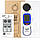 Цифровий люксметр вимірювач освітленості + термометр Bluetooth 200000 Lux WINTACT WT81B, фото 8