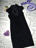 Сукня Petro Soroka жіноча чорна велюр розмір 48-50 L-XL