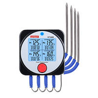 Термометр харчової електронний 4-х канальний Bluetooth, -40-300°C WINTACT WT308B