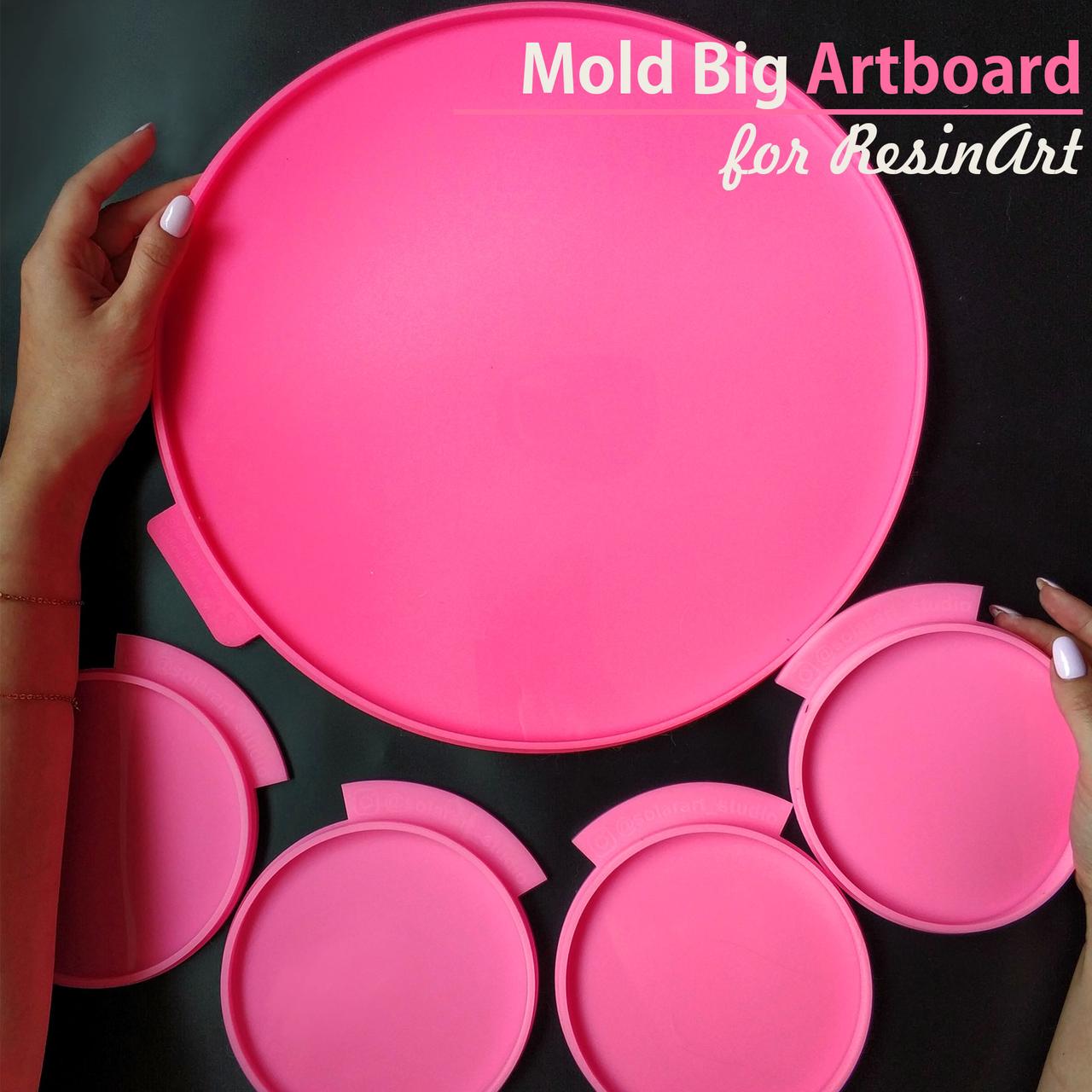 Знижка. Молд форма для епоксидної смоли "Art Board" Аартборд великий мод.83, 34 см