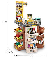 Ігровий набір «Супермаркет» з візком, фото 4