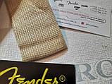 Ремінь Fender для акустичної гітари бежевий ремінь, фото 3