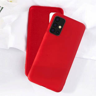 Чохол для Samsung Galaxy A31 A315F силіконовий червоний (самсунг а31)