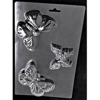 Форма пластикова для шоколаду "Метелики"