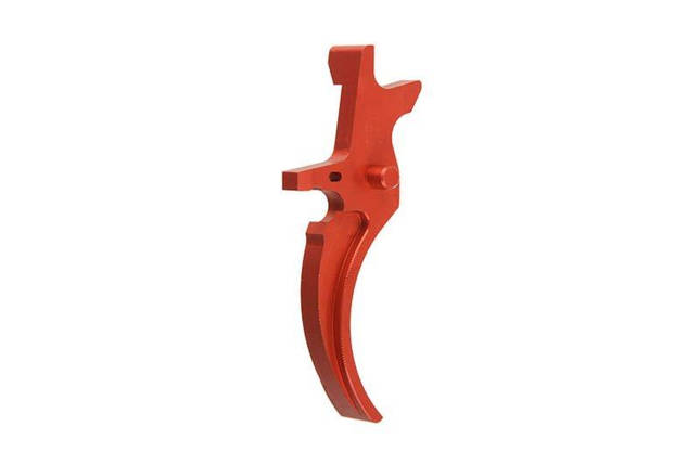 Спусковий гачок CNC для приводів типу M4 / M16 (E) - Red [RETRO ARMS] (для страйкболу), фото 3