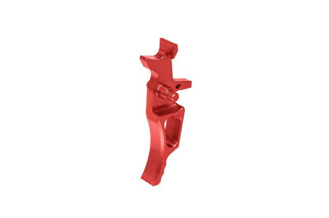 Спусковий гачок CNC для приводів типу M4 / M16 (T) - Red [RETRO ARMS] (для страйкболу), фото 1