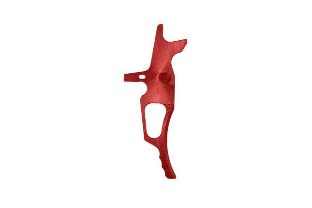 Спусковий гачок CNC для приводів типу M4 / M16 (T) - Red [RETRO ARMS] (для страйкболу), фото 4
