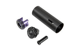 Покращений комплект циліндрів з поршневий головкою з полікарбонату для G36C [LONEX] (для страйкболу)