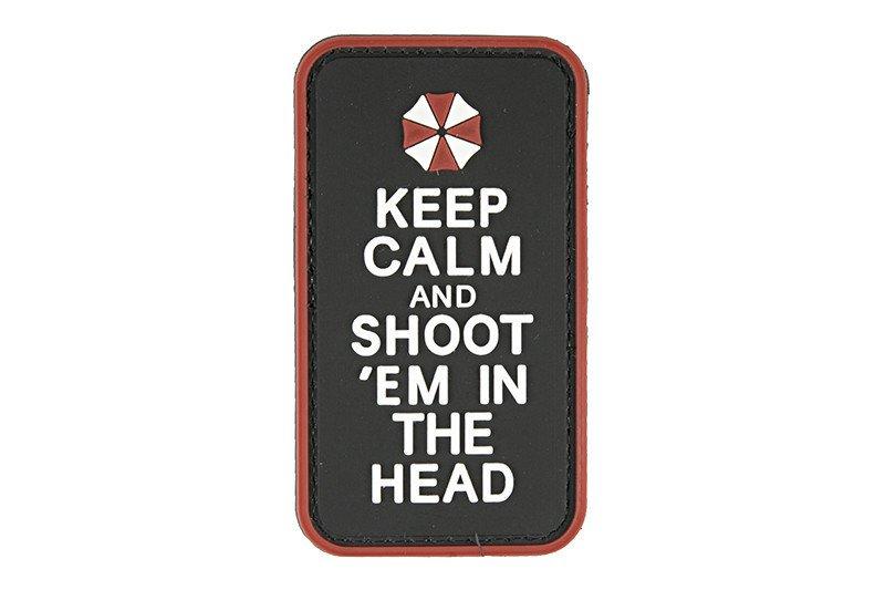 Naszywka 3D - Keep Calm And Shoot [GFC Tactical] (для страйкболу)