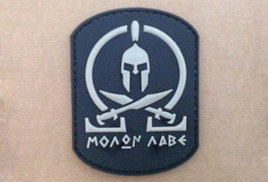 Naszywka 3D - Molon Labe [GFC Tactical] (для страйкболу)