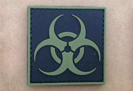 Naszywka 3D - Biohazard [GFC Tactical] (для страйкболу), фото 1