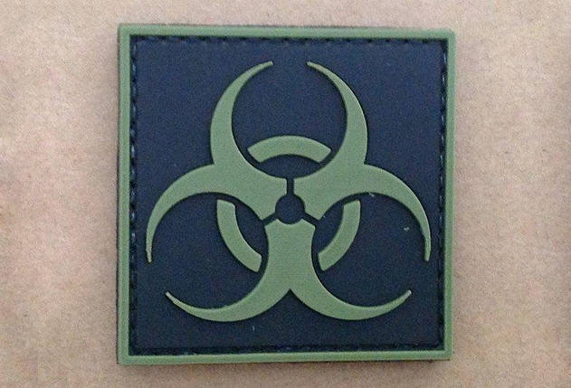 Naszywka 3D - Biohazard [GFC Tactical] (для страйкболу), фото 2