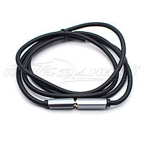 Аудіо кабель подовжувач AUX 3.5 mm jack (преміум якість), 3 м, фото 3
