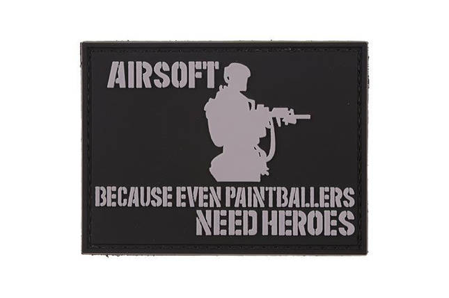 Naszywka 3D - Airsofters [GFC Tactical] (для страйкболу), фото 1