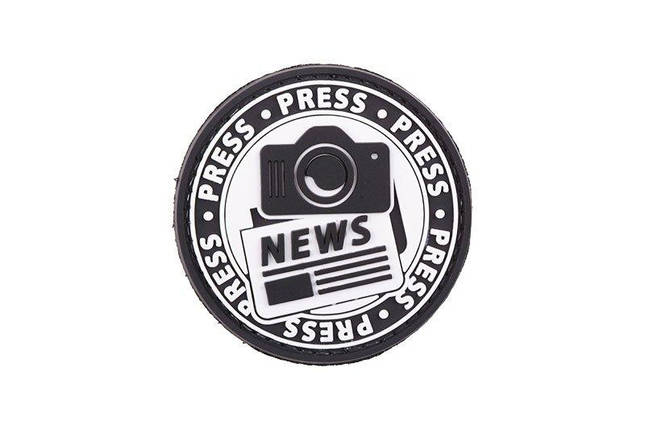 Naszywka 3D - News-Press-Camera [GFC Tactical] (для страйкболу), фото 1