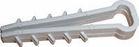 Дюбель - елочка (зажим) 6 mm для плоского кабеля 100 шт, Инекст