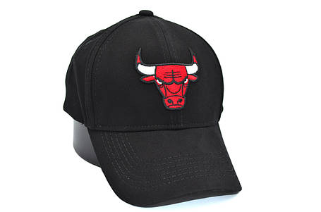 Кепка фулка Flexfit Chicago Bulls 56-58 см чорна (F 0919-145), фото 1