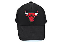 Кепка фулка Flexfit Chicago Bulls 56-58 см чорна (F 0919-145), фото 6