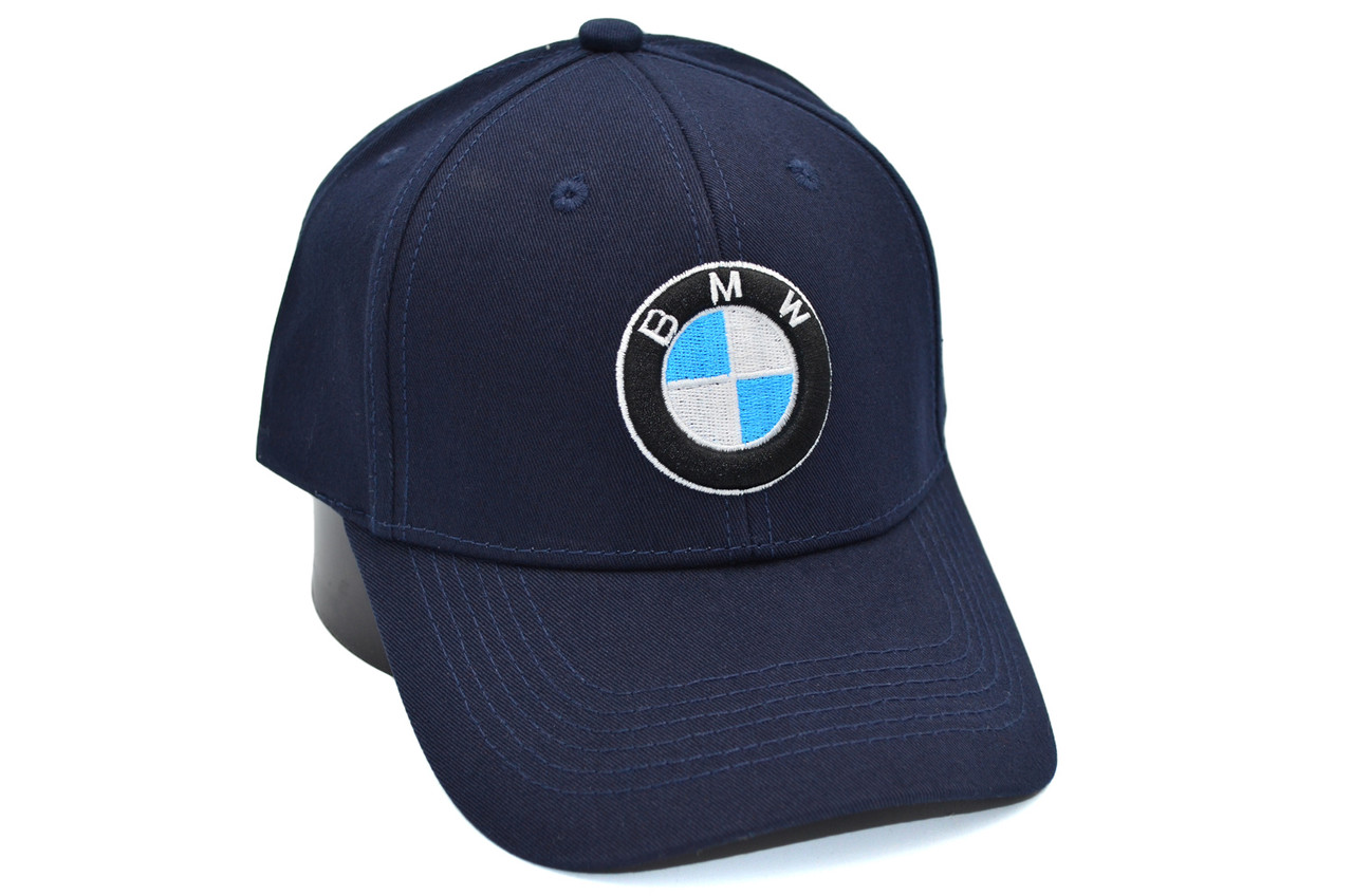 Кепка Sport Line з автомобільним логотипом BMW темно-синя (S 0919-156)