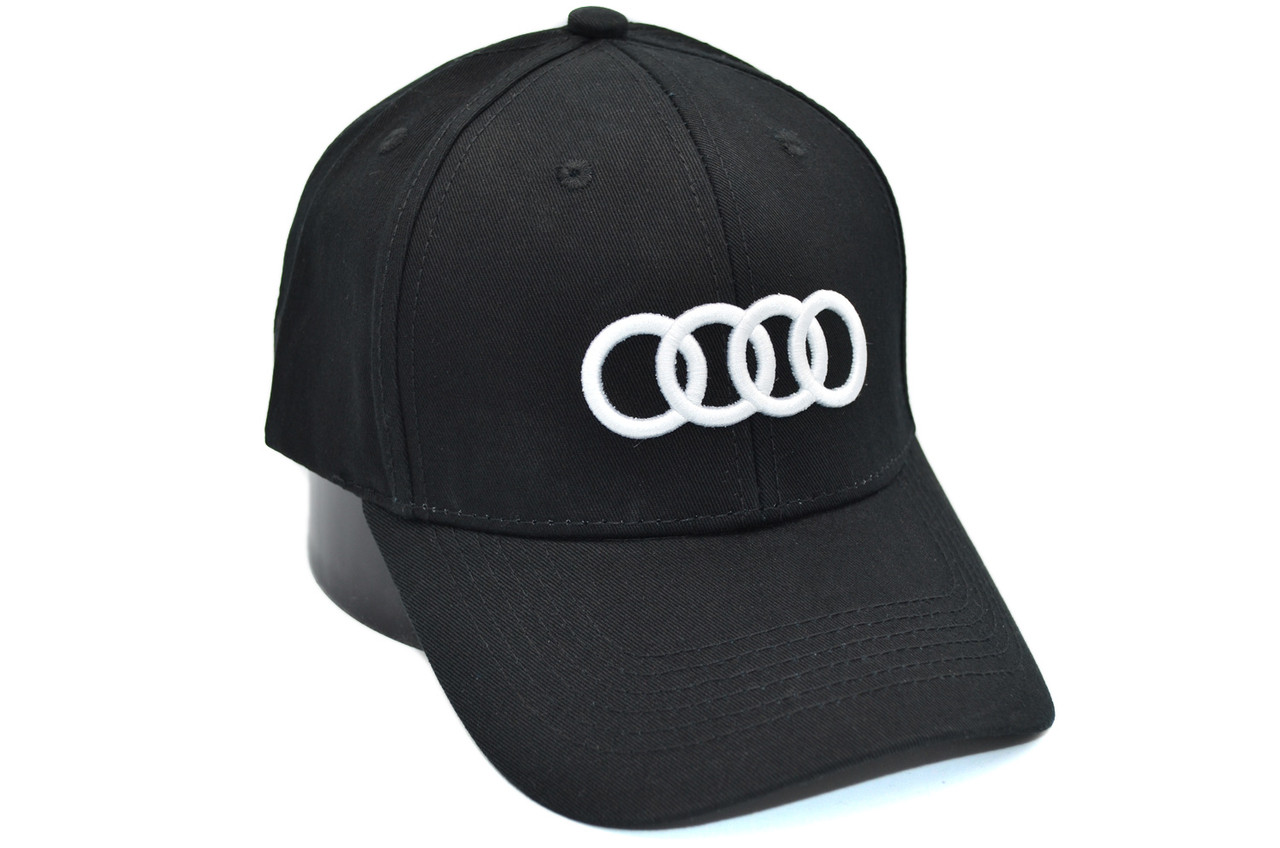 Кепка Sport Line з автомобільним логотипом Audi чорна (S 0919-157)