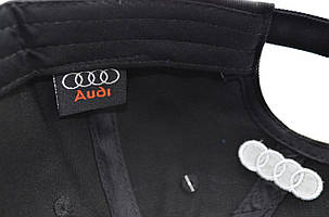 Кепка Sport Line з автомобільним логотипом Audi чорна (S 0919-157), фото 2
