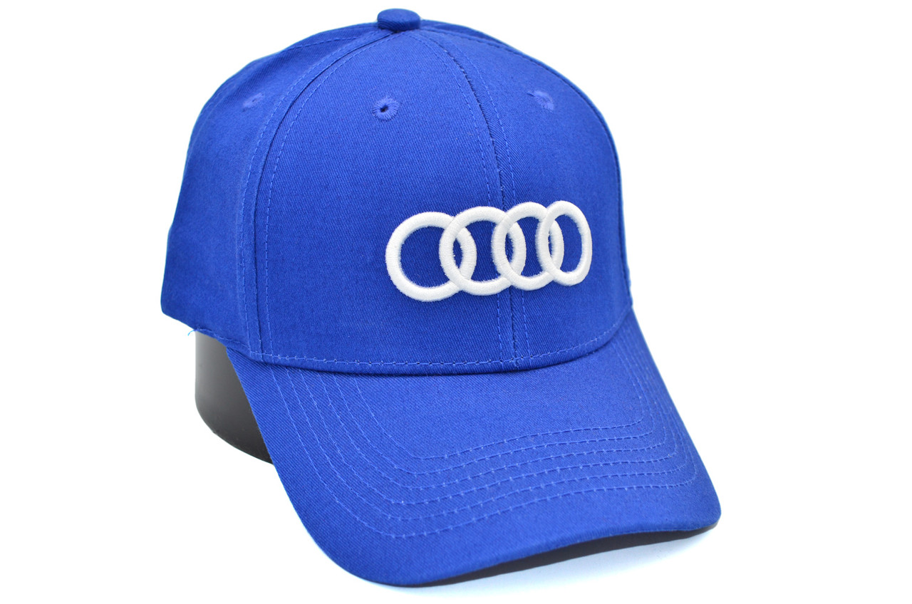Кепка Sport Line з автомобільним логотипом Audi синя (S 0919-158)