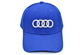 Кепка Sport Line з автомобільним логотипом Audi синя (S 0919-158), фото 4