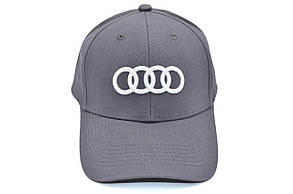 Кепка Sport Line з автомобільним логотипом Audi сіра (S 0919-159), фото 5