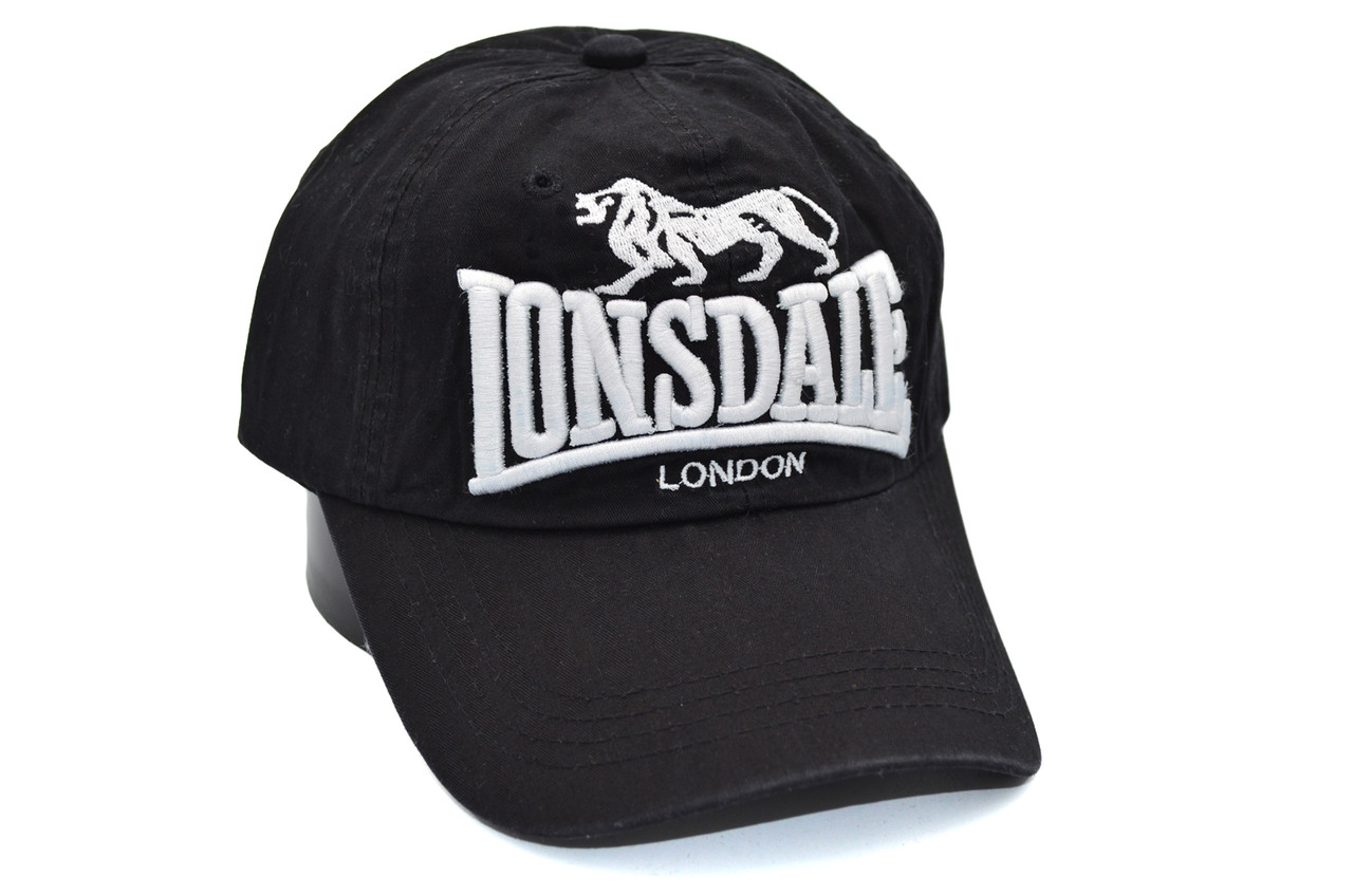 Бейсболка Ghung Lim Lonsdale чорна 0565-20