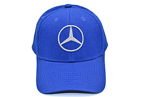 Кепка Sport Line з автомобільним логотипом Mercedes-Benz синя (S 0919-176), фото 5