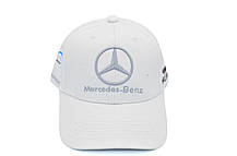 Кепка Sport Line з автомобільним логотипом Mercedes-Benz біла (S 0919-179), фото 6