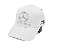 Кепка Sport Line з автомобільним логотипом Mercedes-Benz біла (S 0919-179), фото 5