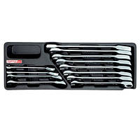 Набір ключів комбінованих із тріскачкою 8-19 мм 12 од. (в ложементі) TOPTUL GAAT1205 ORG