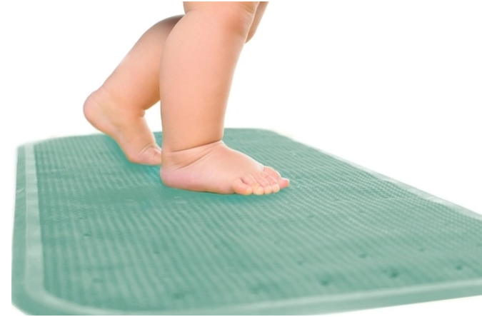 Антиковзаючий килимок XХL Kinderenok м'ятний, фото 1