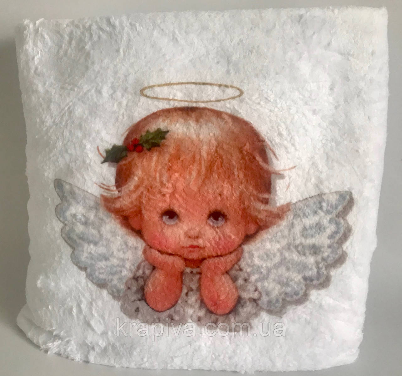 Плед дитячий крижма 90*90см, крижму для хрещення, покривало дитяче преміум, фото 1