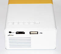 Проектор портативний Led Projector YG300 мультимедійний міні проектор для будинку та офісу, фото 4