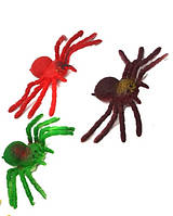 Павук резиновий різних кольорів