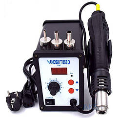 Термоповітряна паяльна станція HandsKit 858D з дисплеєм