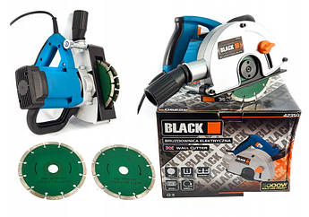 Штроборіз BlackTools [3100Вт/150мм/4000об.хв/з регулятором глибини]