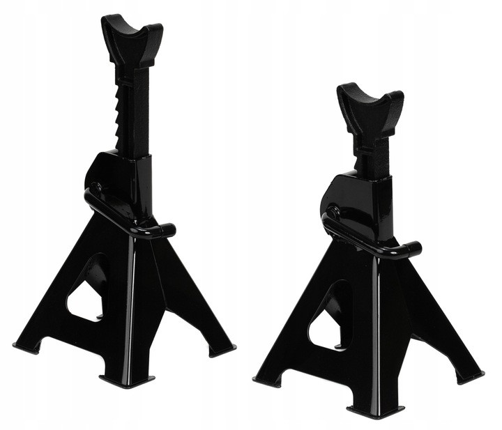 Комплект підставок під машину кобилки на 3 тонни домкрат BLACK, фото 1