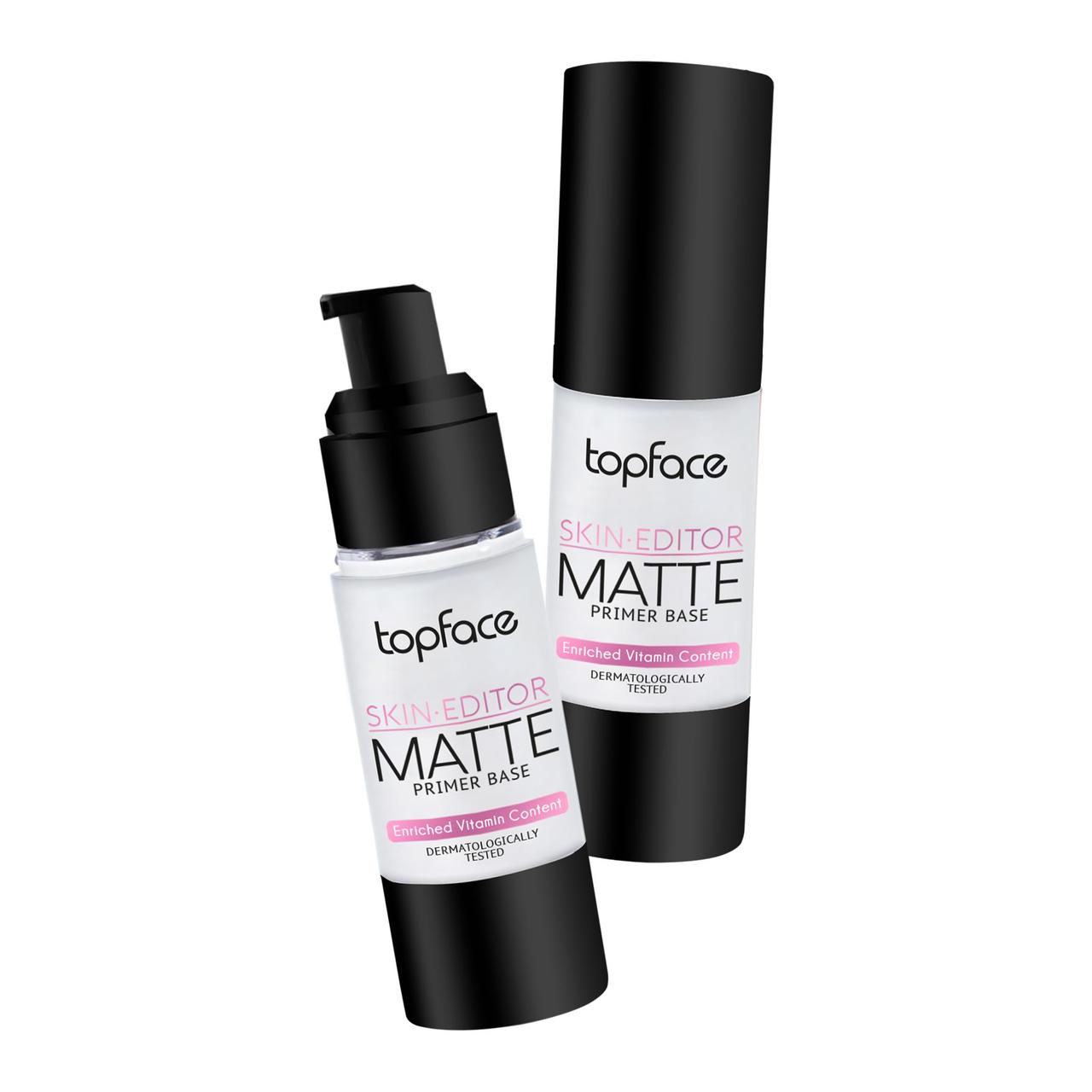 TopFace Skin Editor Matte Primer Base. База під макіяж із матовим ефектом PT470, 31 мл.